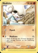 Meditite - EX Dragon - 37/97 - Uncommon on eBay