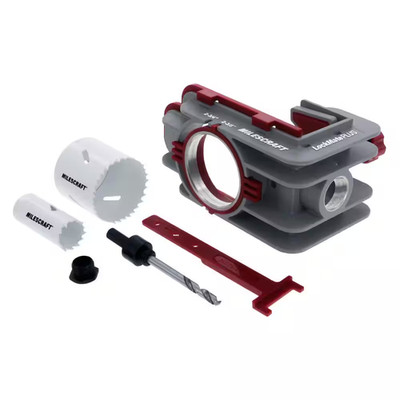 Lock Mate plus Self Clamping Professional Door Lock Installation Kit Bi-Metal Co