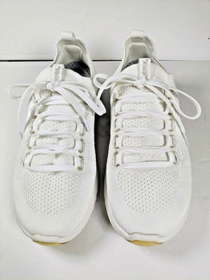 AETREX Women's Carly White Size 7.5-8 Stretch Mesh Sneaker w/ Orthotic System
