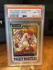1997 Bandai Pokémon Charizard Pocket Monsters Carddass Prism #006 PSA 8 Graded
