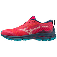 Mizuno Wave Rider GTX, Gore Tex, Damen, rot