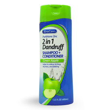 XtraCare 2-in-1 Dandruff Shampoo & Conditioner, Green Apple, 13.5 fl oz 0.89 per gallon