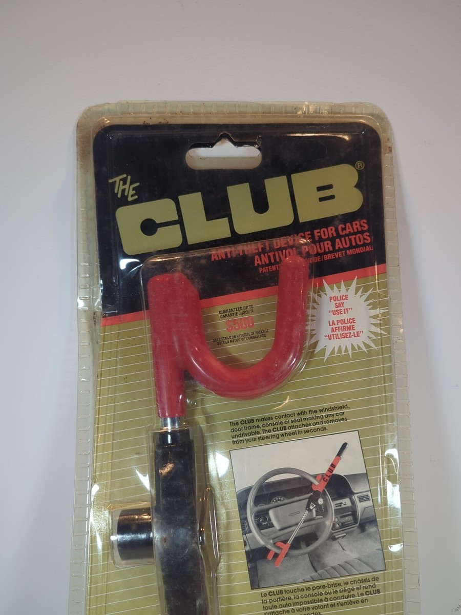 Vintage The Original Club 1000 Steering Wheel Lock Anti