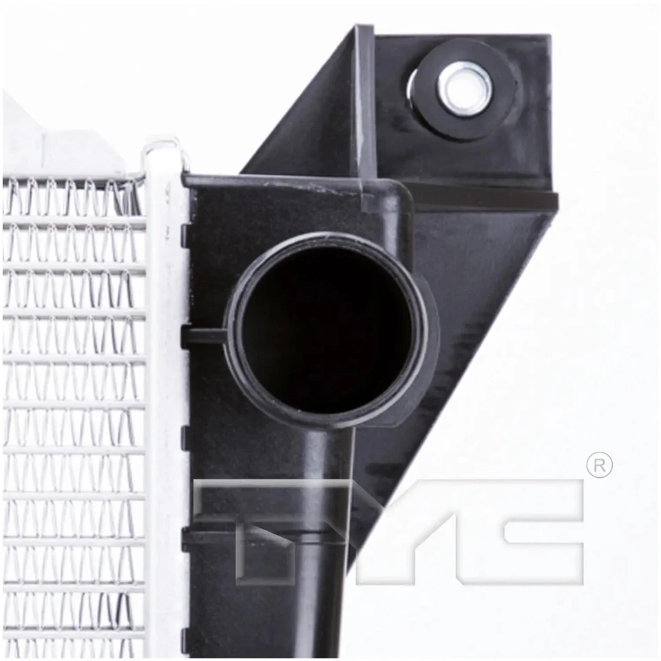 Conjunto de radiador TYC 1451 para 87-97 Ford Bronco F-150 F-250 F-350 - Imagem 3 de 4