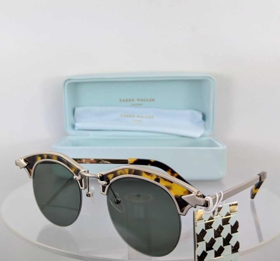 Karen Walker BUCCANEER Tortoise Gold Sunglasses | eBay display picture 3