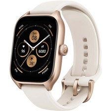 Amazfit GTS 4 WIFI  Bluetooth Misty White Smartwatch NEW