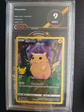 Carte pokemon Pikachu gradée CGG 9 Mint ENGLISH  Célébrations 005  22510079