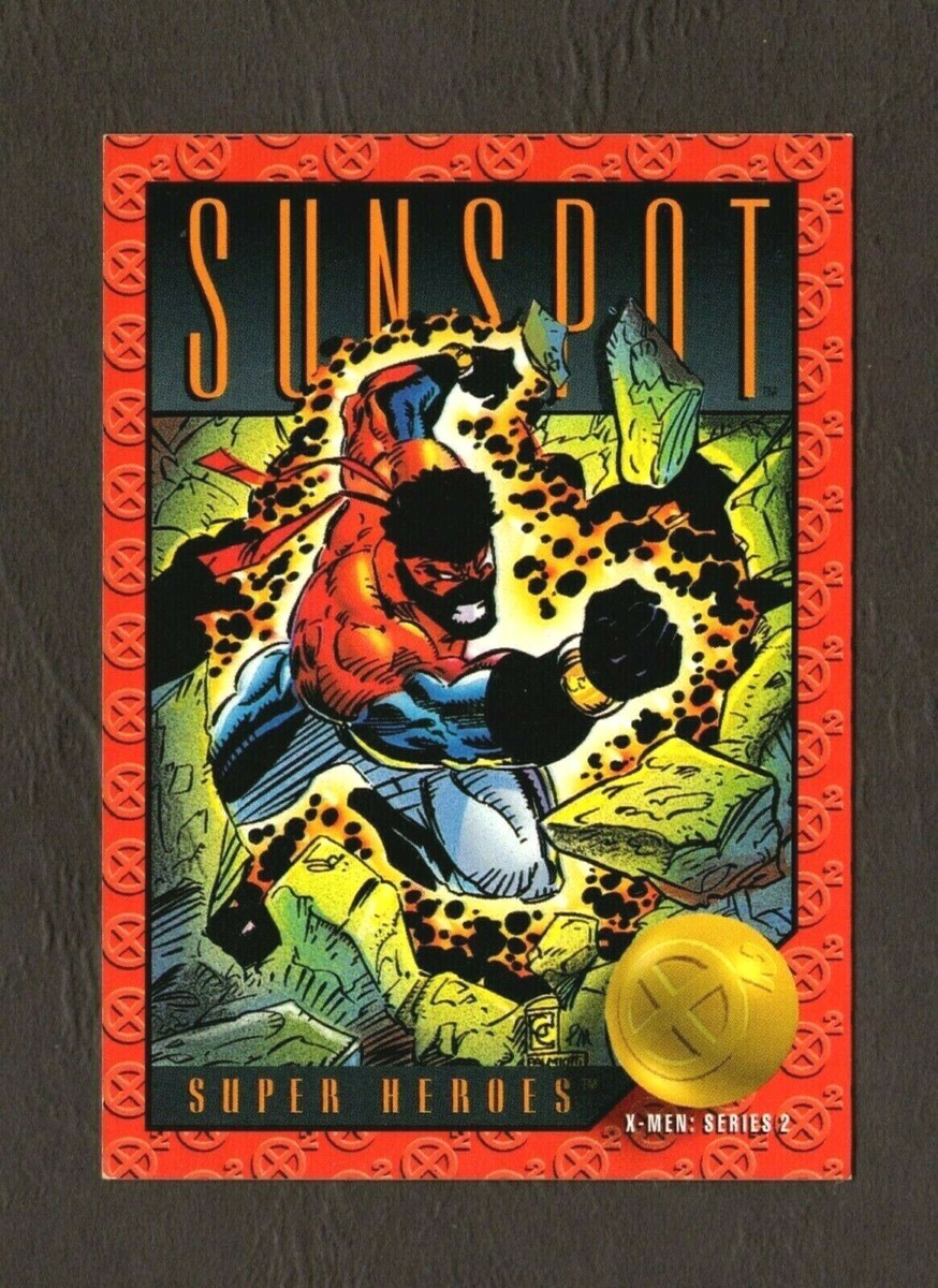 1993 SkyBox X-Men Trading Card #33 – Sunspot | eBay