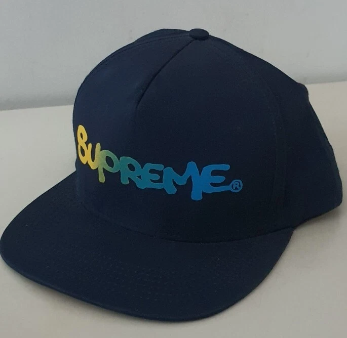 SS11 Supreme x Lance Mountain navy 5 panel cap vintage hat Starter Graffiti Rare