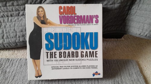 New/Sealed Carol Vorderman’s SUDOKU – The Board Game, 1 or 2 Players - Picture 9 of 9