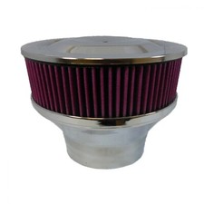 Air Cleaner Velocity Stack 3 Washable Element Fits 4-barrel Carb 5 18 Neck Air Cleaner Velocity Stack 3 Washable Element Fits 4-barrel Carb 5 18 Neck