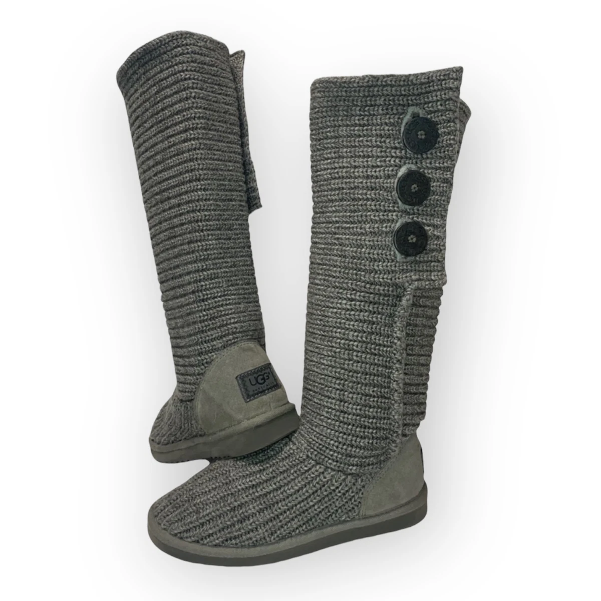 Ugg classic knit clearance boot