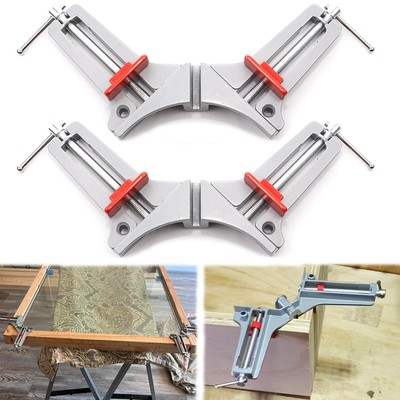 2pcs Corner Clamps 90 Degree Clamps for Woodworking, Durable Right Angle Clamps