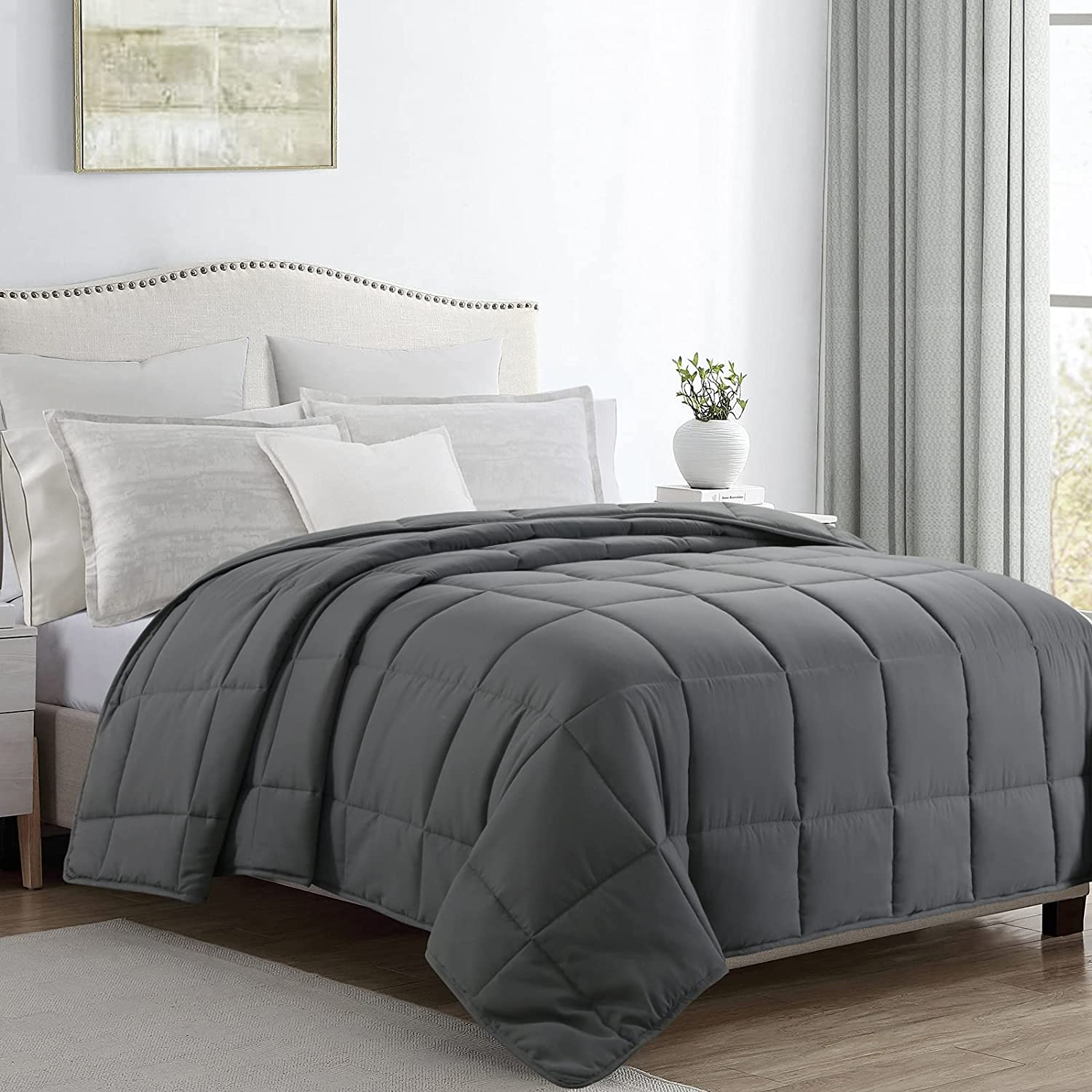 HOMBYS Oversized King Comforter 120x120 