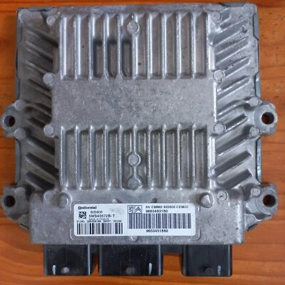 CALCULATEUR C3, C2 1.4 HDI -DÉCODÉ- SIEMENS SID806 5WS40572B-T / HW 9653451880 - Photo 1/2