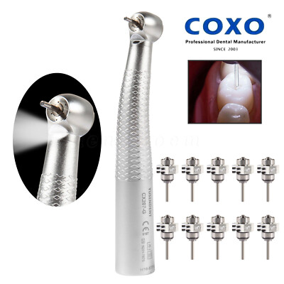 COXO  Fiber Optic LED High Speed Handpiece Turbine F/ Sirona Coupler Toque