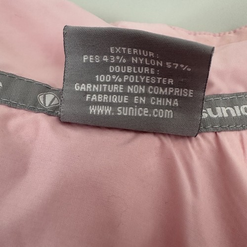Sunice Jacket Womens Medium Pink Storm Zip Windbreaker Golf Active Light Weight - Picture 8 of 13