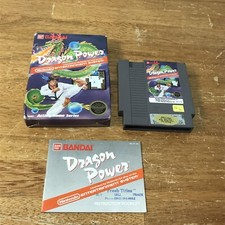 Dragon Power Nintendo NES Bandai With Box And Manual Tested