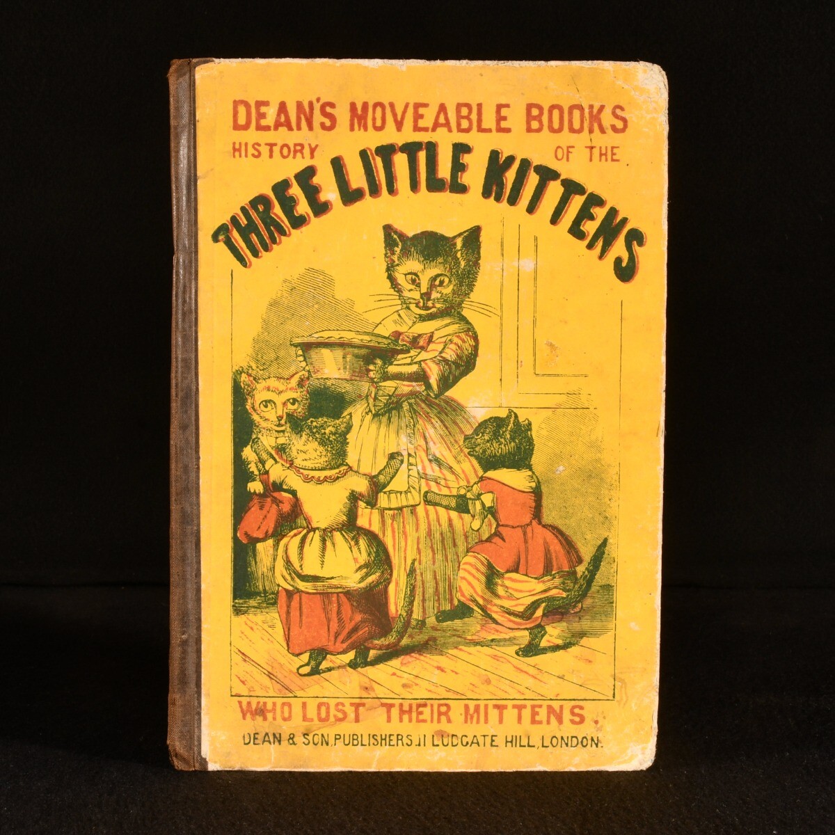 1859 History of the Three Little Kittens Who Lost their Mittens