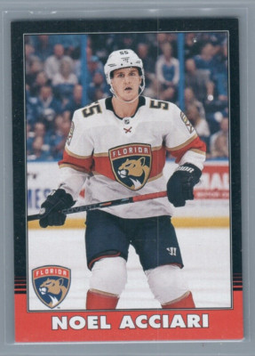 2020-21 OPC O-Pee-Chee Retro #298 Noel Acciari  Black Border  /100  Panthers