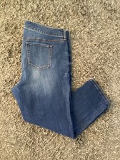 Torrid Jeans Women  s EX Boyfriend Medium Wash Denim Size 18 EUC 5972