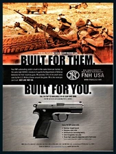 2007 FNH USA FN Herstal FNP Pistol AD and FN M240 NATO Medium Machine Gun Jeep