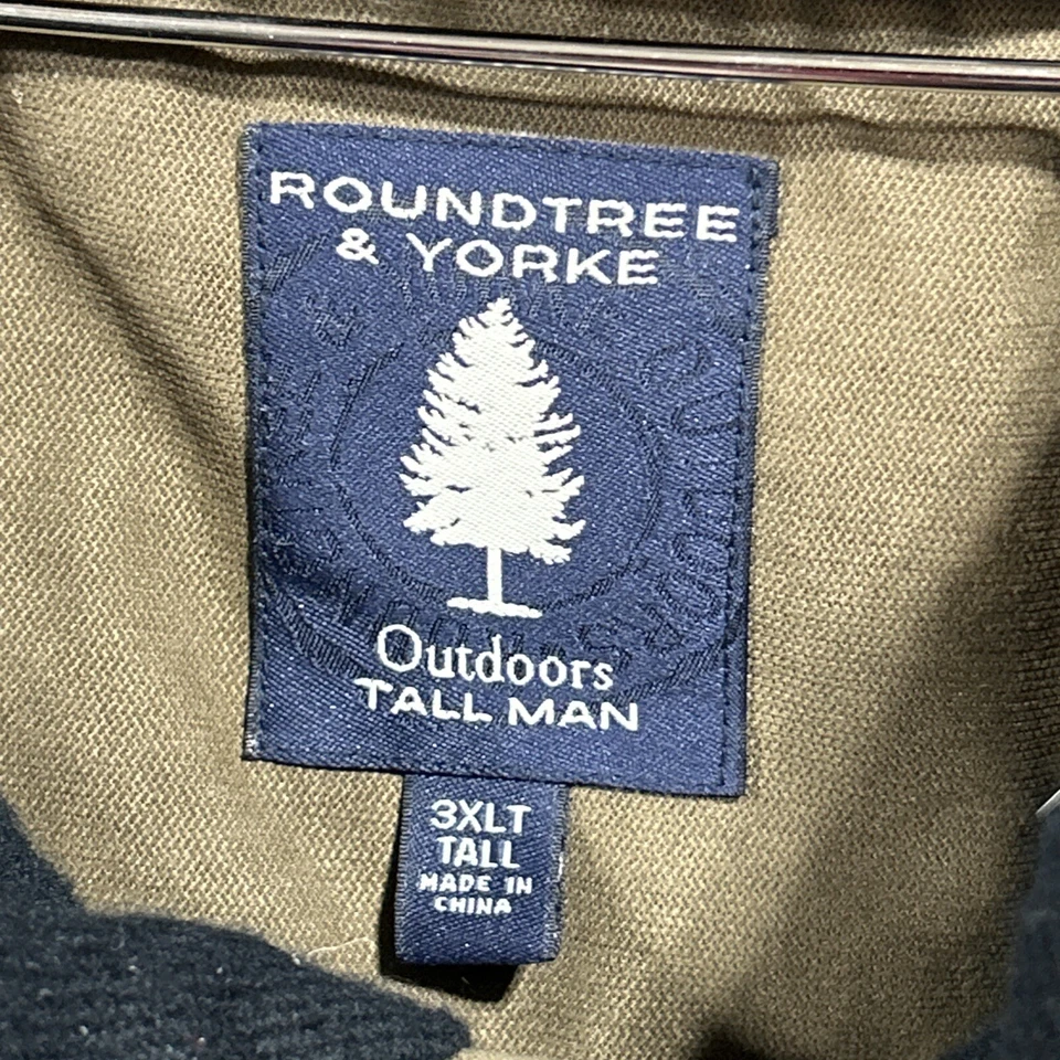 ABRIGO DE COLECCIÓN ROUNDTREE & YORK OUTDOOR HOMBRE ALTO TAREAS GRANERO HOMBRE 3XLT TRABAJO Sh Foto 3 de 4