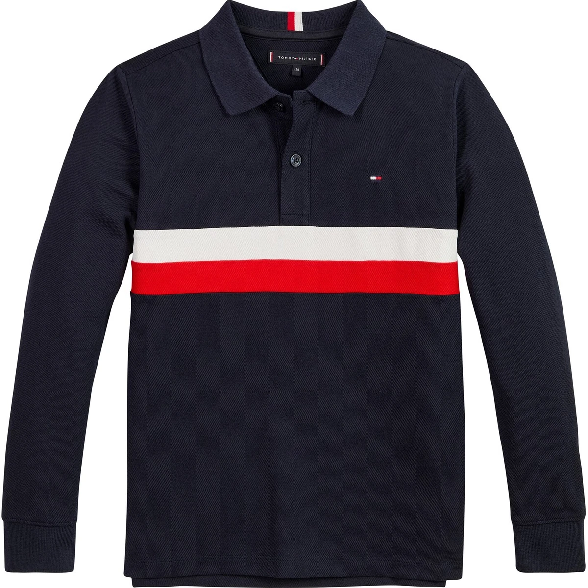 Tommy long sleeve clearance polo