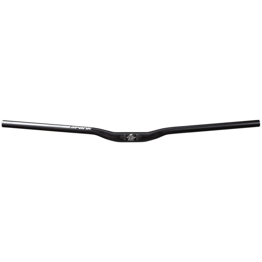 manubrio spoon 800 31,8mm x 800mm rise 20mm nero/bianco SPBAR0068120 SPANK bici