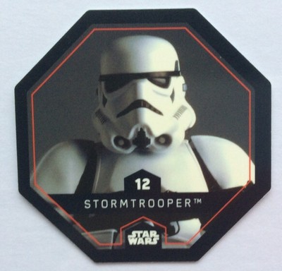 STAR WARS Token 12 STORMTROOPER Cosmic Shells E.Leclerc Collector Image for Game