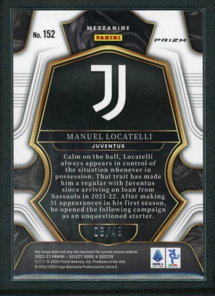 2022-23 MANUEL LOCATELLI 06/49 PANINI SELECT SERIE A MEZZANINE