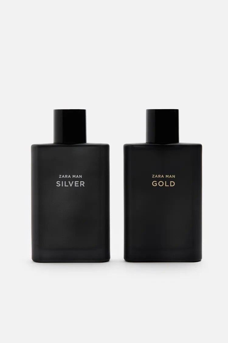 2. ZARA MAN SILVER EDT 90 ML + ZARA MAN GOLD EDT 90ML (3.04