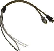Rockford Fosgate RFIF2SW Speaker Line to Female RCA Adapter OEM Unit to Amplifer
