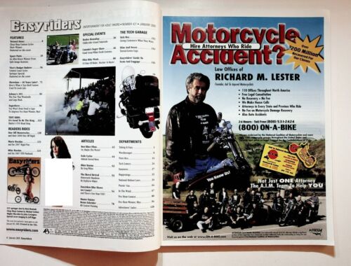 2009 January Easyriders Motorcycle Magazine Ohio Bike Week Harley-Davidson CVO - Picture 2 of 12