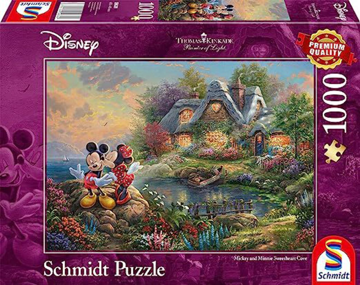 Schmidt 59639 Thomas Kinkade Disney Mickey Mouse Jigsaw Puzzle