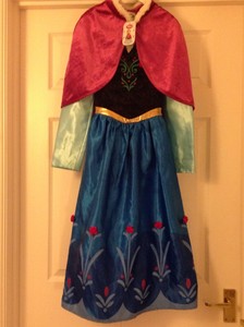 disney anna dress with cape