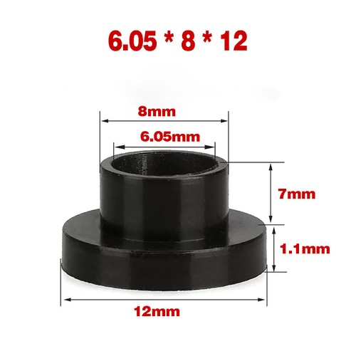 T-type Nylon Stepped Washer/Concave-Convex Thread Bushing Insulating Pellets - Picture 70 of 73