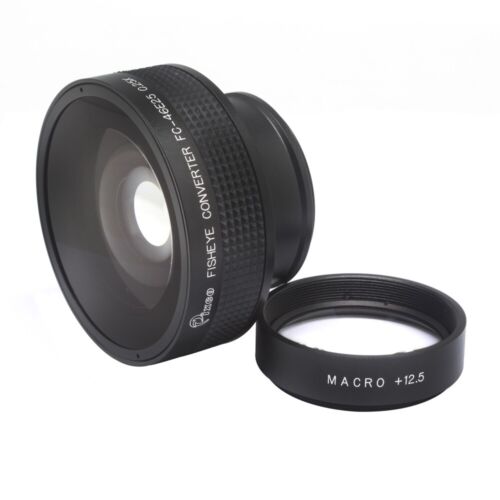 46mm 0.25X Fisheye Wide Angle Lens For Canon Nikon Pentax Camera - Picture 6 of 8