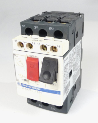 Telemecanique GV2ME10 Motorschutzschalter | Einstellbereich: 4-6,3A
