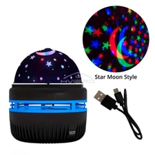 Galaxy Night Light Projector USB Table Lamps Gaming Room Home Theater Ceiling We