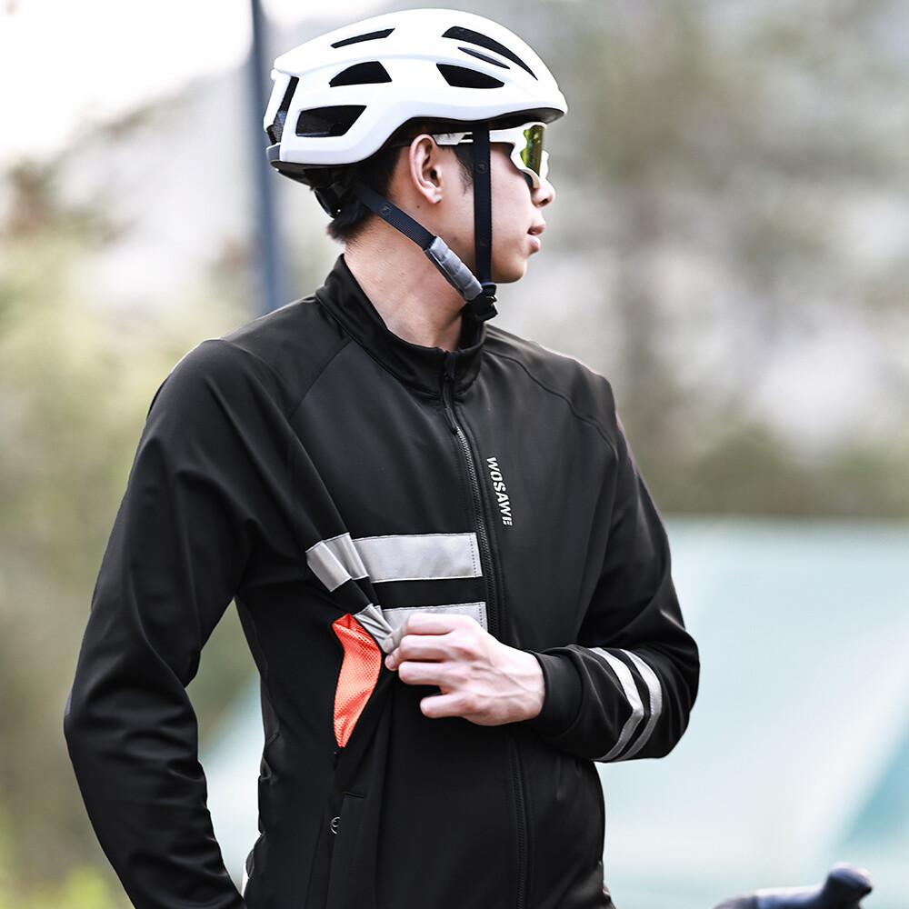 Fahrrad Weste Wosawe Warme Jacke Fahrradfahren WOSAWE Radsport