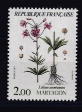 France année 1983 Flore et Faune de France Martagon N°2267** réf 7324
