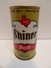 SHINNER "BIG MUSTACHE" STRAIGHT STEEL 12oz. PULL TAB EMPTY BEER CAN 124-21 TEXAS — photo 3