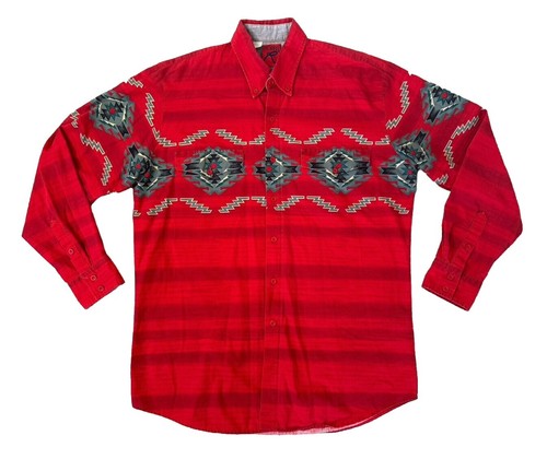 Chemise Western Roper Pour Femme - Manches Longues - Snaps - Taille XL - Gris/rose