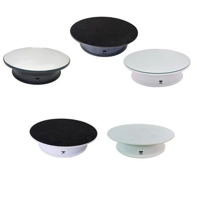 2 Speeds Electric Turntable Display Stand Noiseless Rotating Table Watch Jewelry