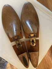 Vintage D. MacKay & Co. Adjustable Wood Shoetree Stretchers Shoe Lasts Forms .