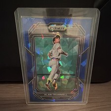 2023 Panini Prizm Alan Trammell Blue Cracked Ice Detroit Tigers #238