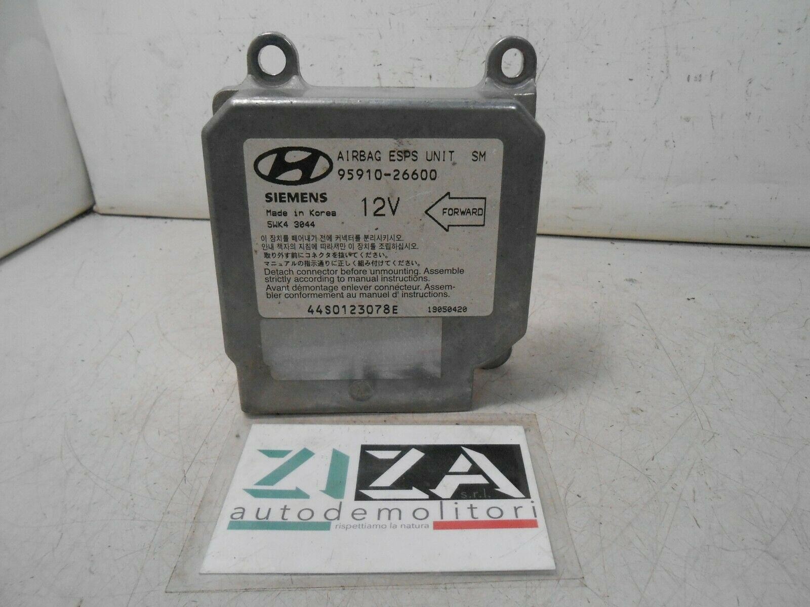 Centralina Dispositivi Hyundai Santa Fe I 2005 95910-26600 No Crash