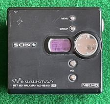 Sony NET MD Walkman MZ-NE410 Portable MiniDisc Recorder Player Tested  Works