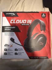HyperX Cloud III Wireless Gaming Headset Surr...